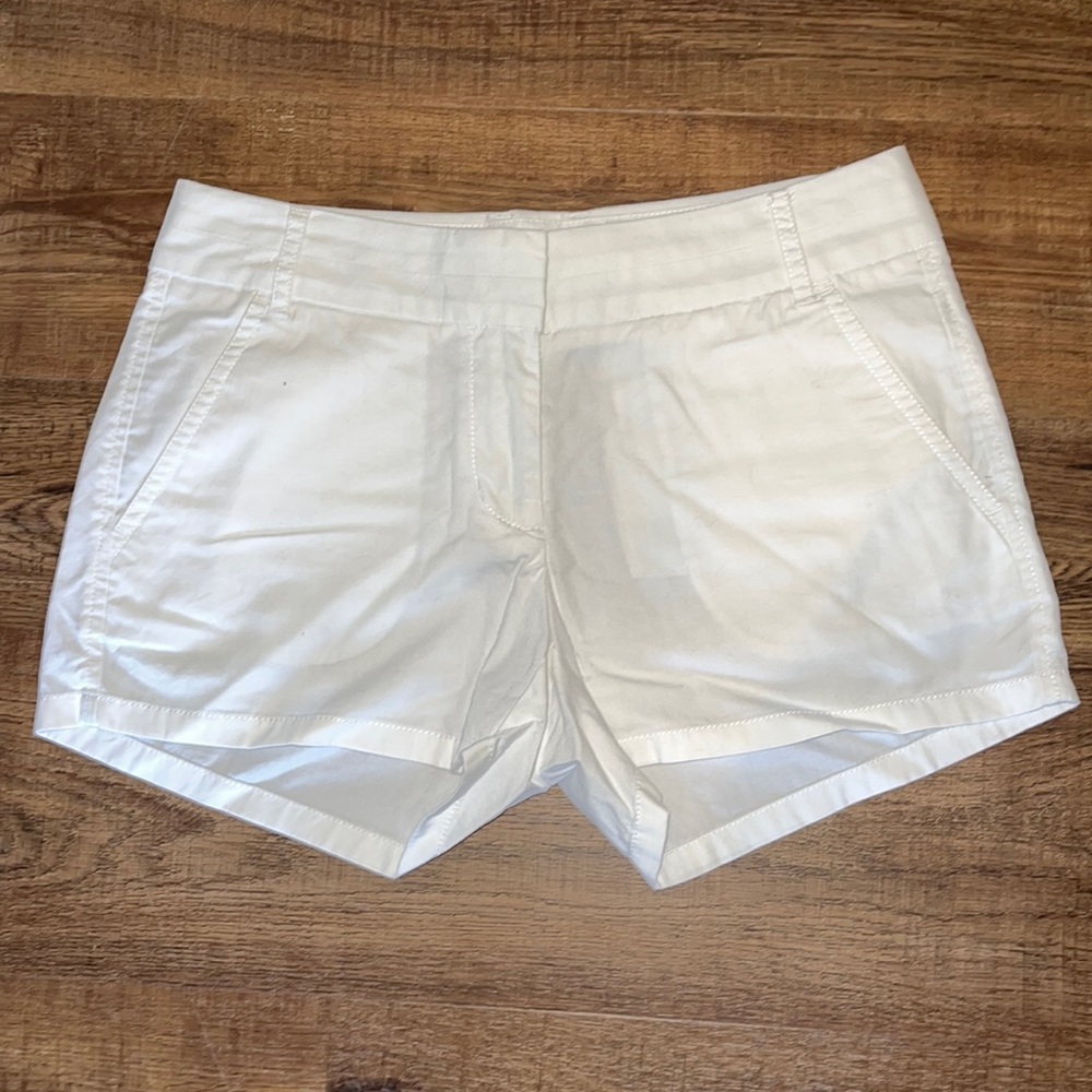 White J crew size 0 shorts excellent condition